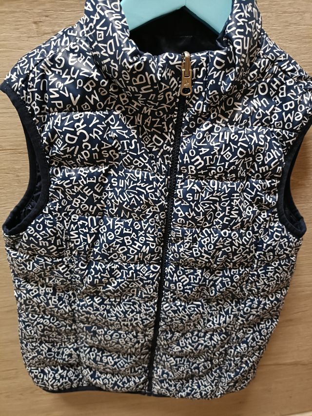 Chaleco niña Benetton reversible