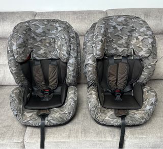 2 Sillas Coche Grupo 1/2/3 con isofix