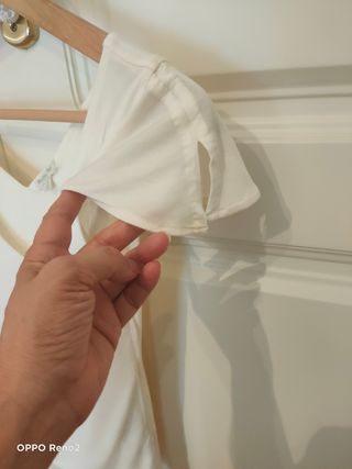 Camiseta Massimo Dutti blanca