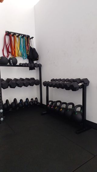 Soporte mancuernero - mancuernas 