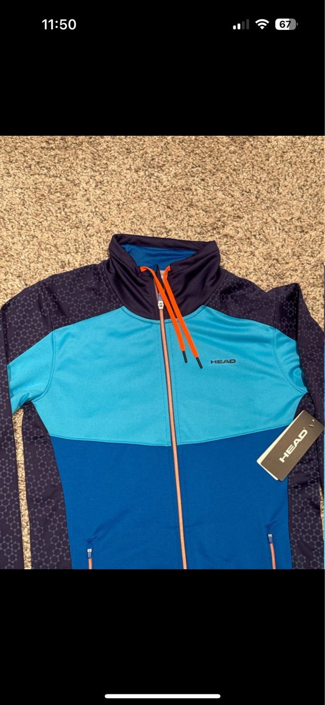 Chaqueta deportiva HEAD azul