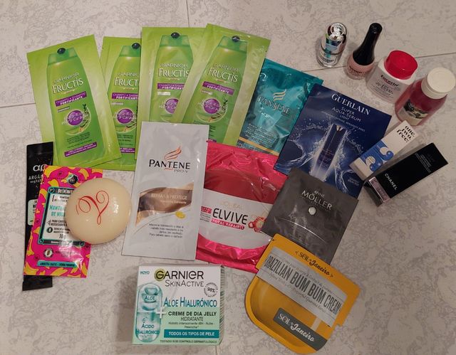 Lote de productos belleza