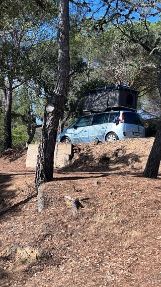Renault Espace 2007 con tienda techo 