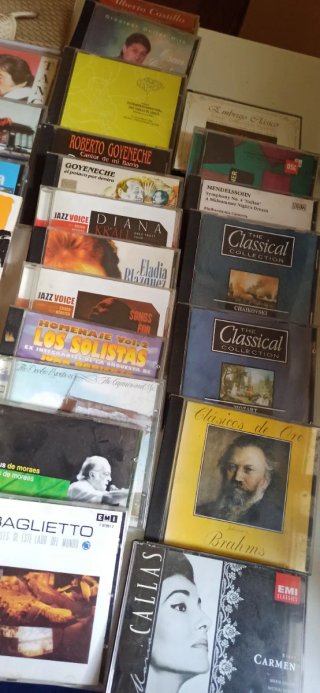 40 CDs Variados - Clásica, Jazz, Tango