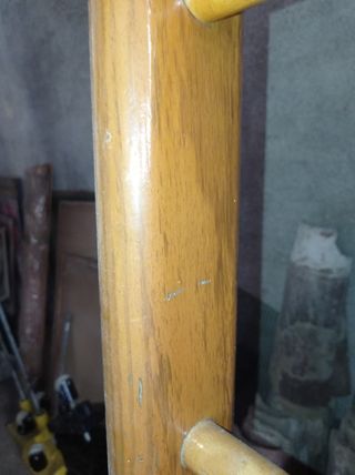 Escalera madera gimnasio - 4,2m
