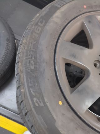 3x Llantas y 2x neumaticos 16"