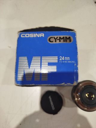 Objetivo Cosina 24mm Macro