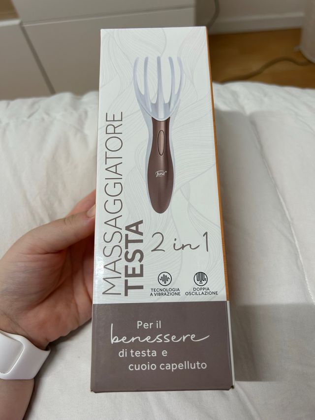 Massaggiatore Testa 2 in 1 - Vibrazione