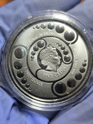 Moneda 1 Onza Plata Alien II