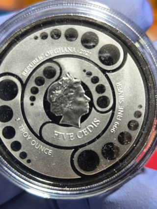 Moneda 1 Onza Plata Alien I