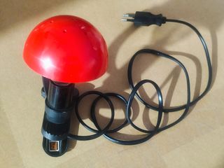 Flexo pinza rojo - Lámpara escritorio