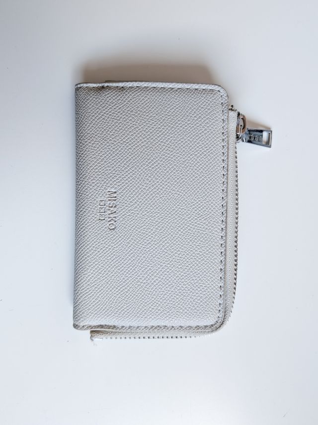 Cartera Monedero Blanca