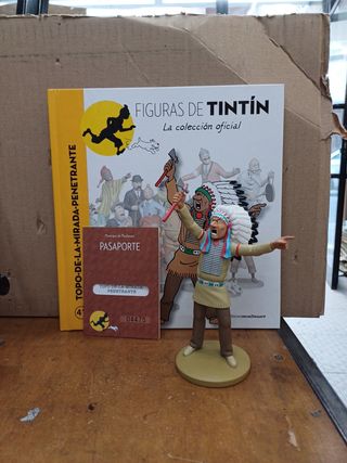 Figura Tintín n°41 TOPO MIRADA PENETRANTE