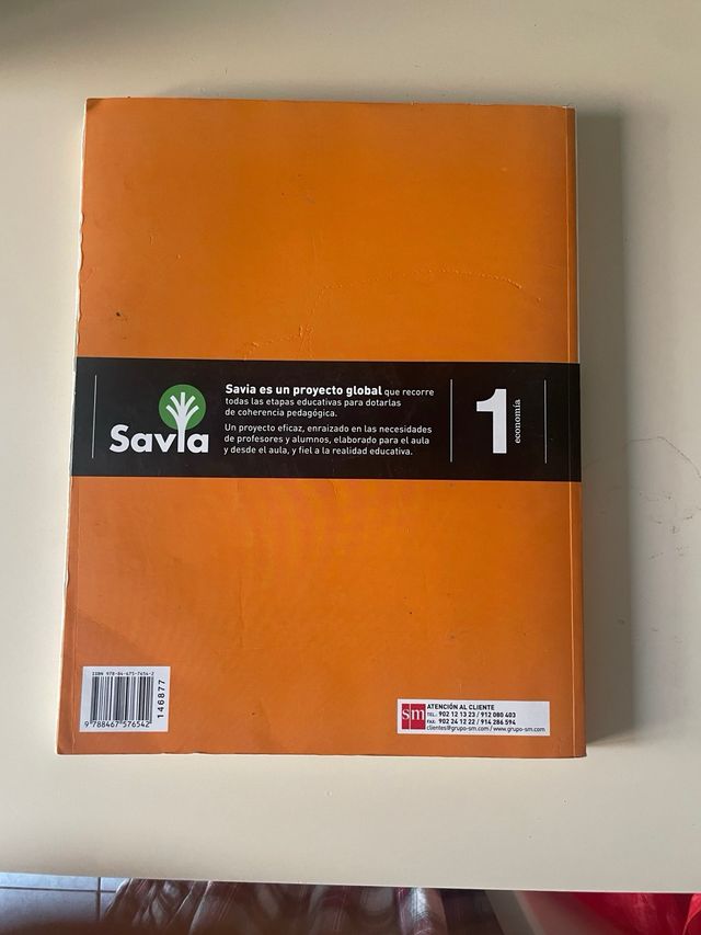 Economía. 1 Bachillerato. Savia