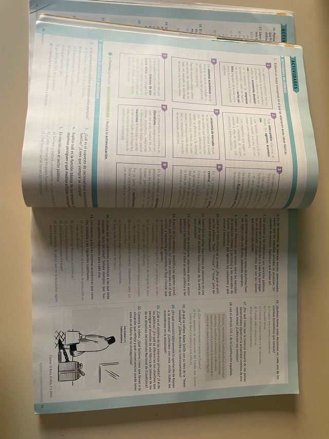 Economía. 1 Bachillerato. Savia