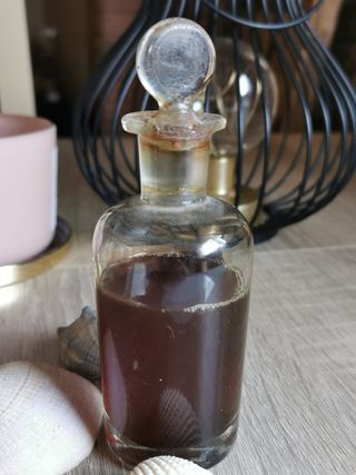 Botella farmacia antigua años 20