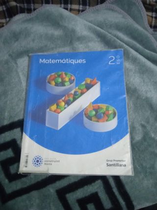 Libro de matematicas.