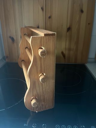 Portarollos de madera - Especiero