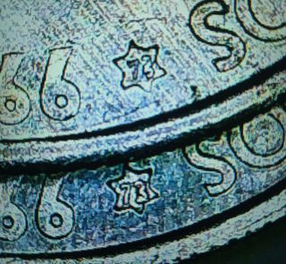 Moneda 50 céntimos 1973 - Variante