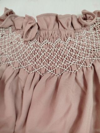 Conjunto Gocco vestido y camisa- Rosa empolvado