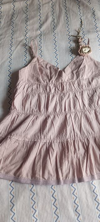 Blusa rosa tirantes