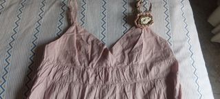 Blusa rosa tirantes