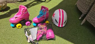 Patines Soy Luna + casco y protecciones regalo 