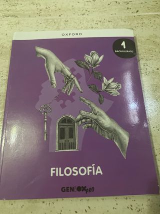 Filosofía 1º Bachillerato. Libro del estudiante...