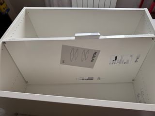 Mueble blanco Ikea - Estantería