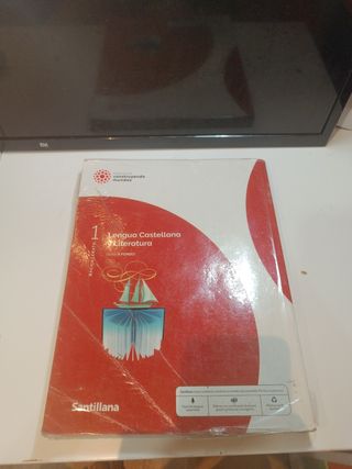 Libro de Lengua y Literatura de 1BTO