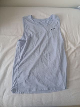 Camiseta Nike azul - Tirantes
