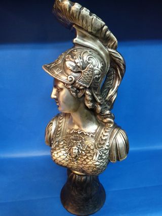 Busto Atenea: Figura Griega.
