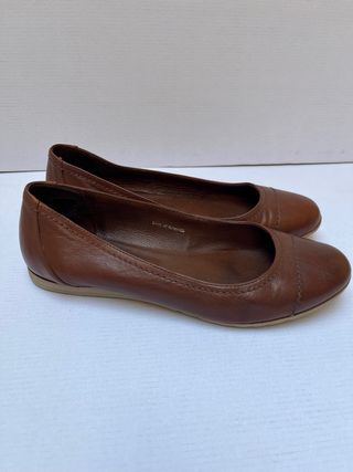 Bailarinas mujer 100% Piel Marrón talla 38