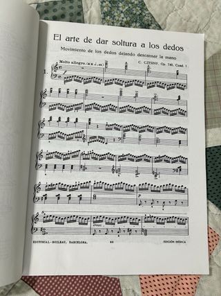 Czerny - El arte de dar soltura a los dedos