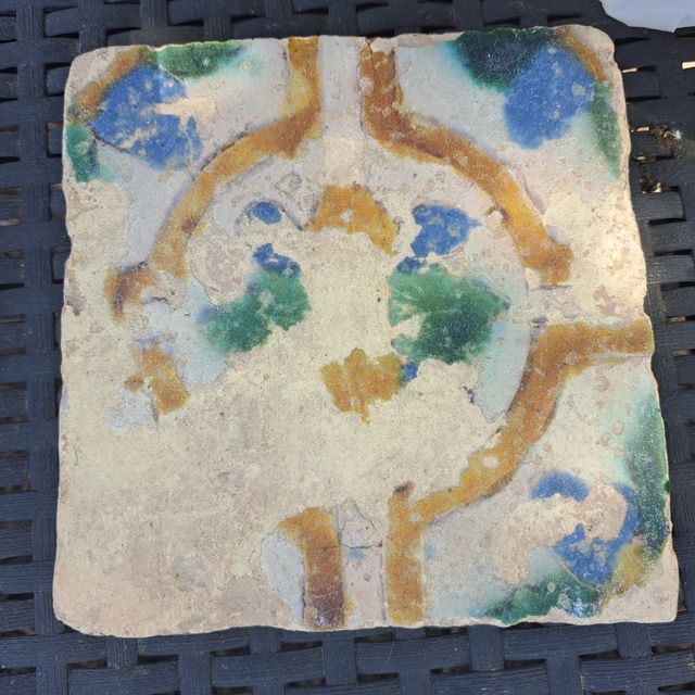 Azulejo Toledo s.XVI Mudéjar