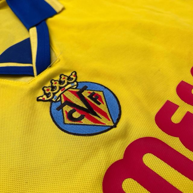 Camiseta Villarreal Kelme 02-03 Ballesteros