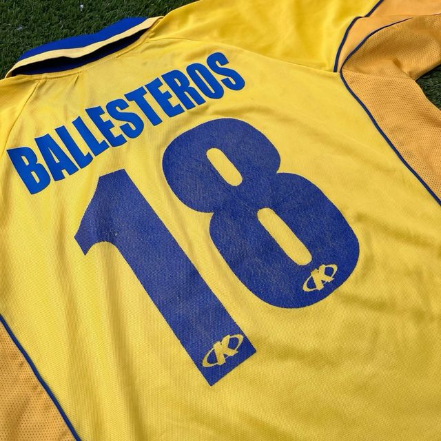 Camiseta Villarreal Kelme 02-03 Ballesteros