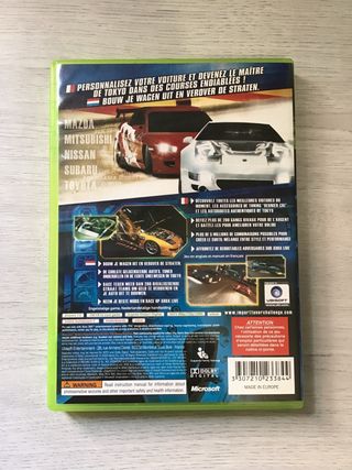 Import Tuner Challenge Xbox 360 ¡¡DAÑADO LEER!!