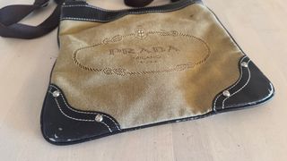 Bolso Prada - Beige y Marrón - auténtico 