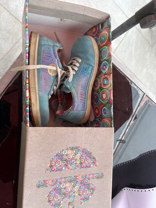 Zapatos Dike - Azul Multicolor
