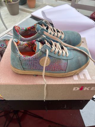 Zapatos Dike - Azul Multicolor