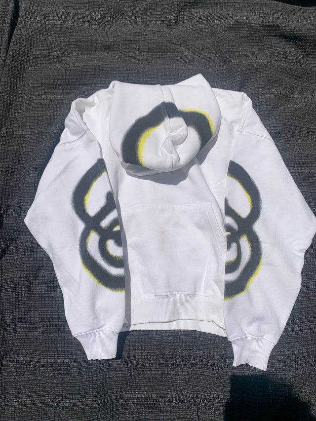 Sudadera Zara blanca c/estampado