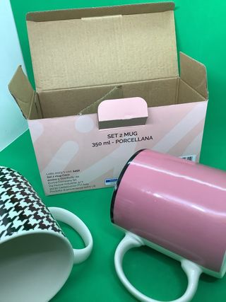 Tazze Ceramica Set 2 - Porcellana