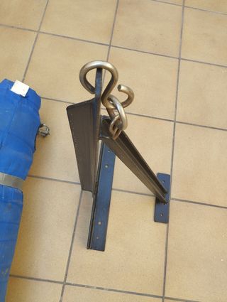 Saco boxeo + soporte pared