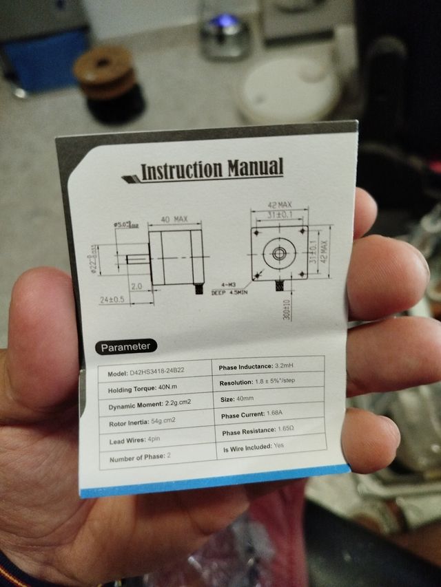 Motor geeetech para impresora 3d