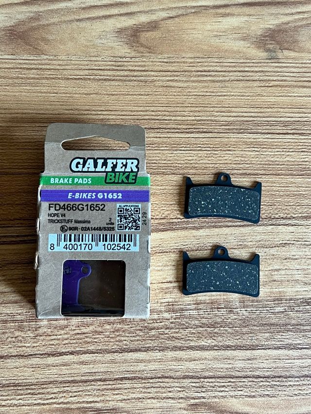 Pastillas freno GALFER E-Bike HOPE V4