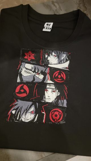 Maglietta Naruto ricamata