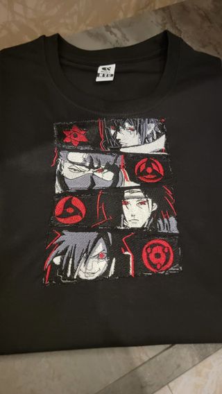 Maglietta Naruto ricamata