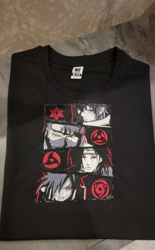 Maglietta Naruto ricamata