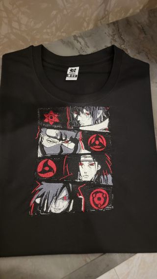 Maglietta Naruto ricamata